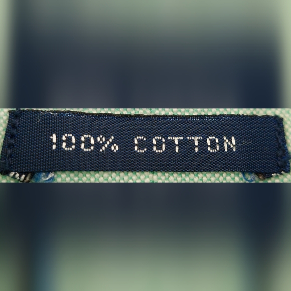 Ralph Lauren Shirt Mens Size 15.5-34 Green Mint Polo Flesh Pony Button Down - Picture 8 of 11